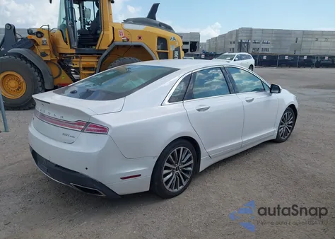 2017 Lincoln Mkz Select из США, поврежденный, VIN 3LN6L5D90HR600628